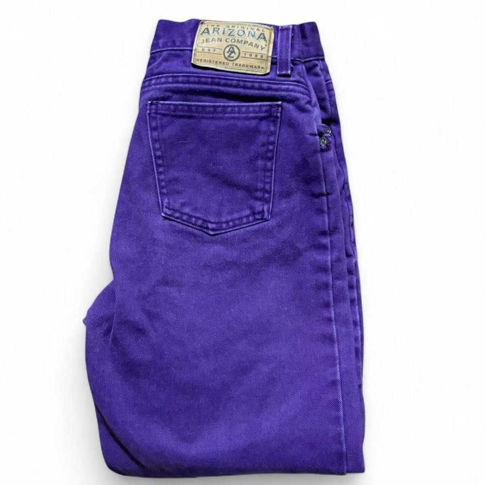 Arizona Jean Company Bold Purple Denim Jeans